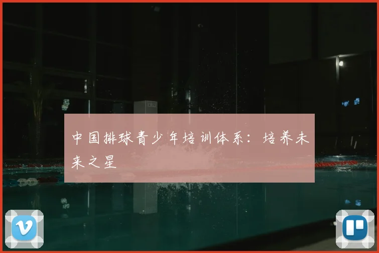 中国排球青少年培训体系：培养未来之星