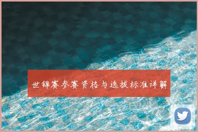 世锦赛参赛资格与选拔标准详解