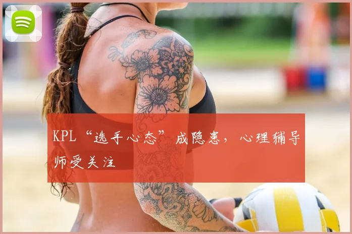 KPL“选手心态”成隐患，心理辅导师受关注